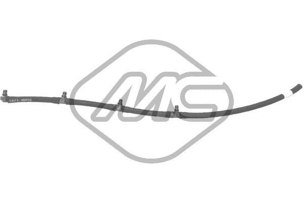 92048 Metalcaucho Tubo de combustível, inverso desde os injetores