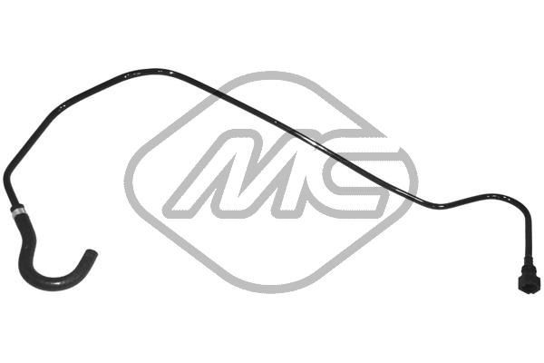 92080 Metalcaucho Mangueira superior do tanque de expansão