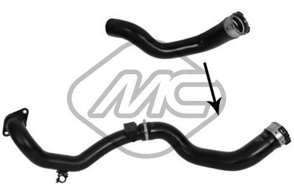 98398 Metalcaucho Mangueira (cano derivado) de intercooler