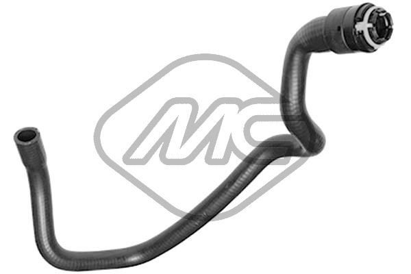 98617 Metalcaucho Mangueira do radiador de aquecedor (de forno), linha de combustível de retorno