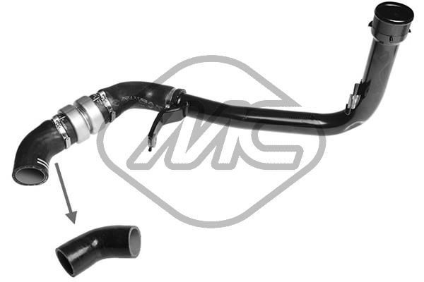 99139 Metalcaucho Mangueira (cano derivado) de intercooler