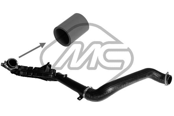 99141 Metalcaucho Mangueira (cano derivado) de intercooler