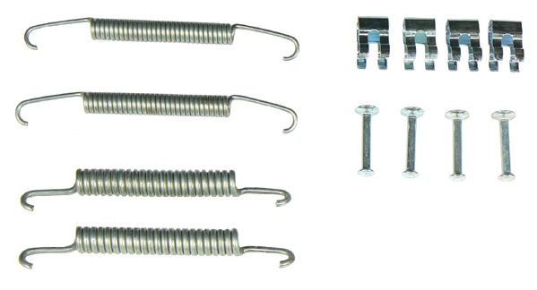 Kit de montagem das sapatas traseiras de tambor para Fiat Panda I 141A