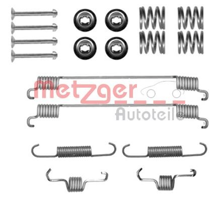 Kit de montagem das sapatas traseiras de tambor para Smart FORTWO  450