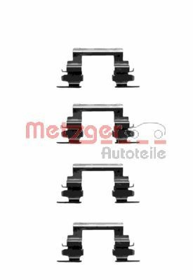 Kit de molas de fixação de sapatas de disco dianteiras para Mitsubishi Outlander III GF, GG