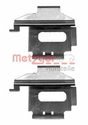 Kit de molas de fixação de sapatas de disco dianteiras para Mercedes Sprinter I 4-t 904