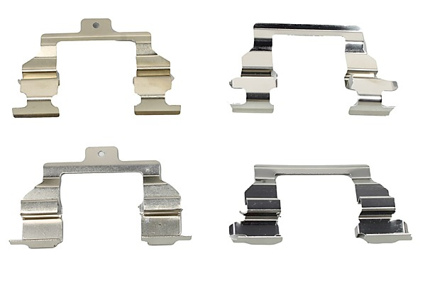 Kit de molas de fixação de sapatas de disco dianteiras para Toyota Corolla  E11