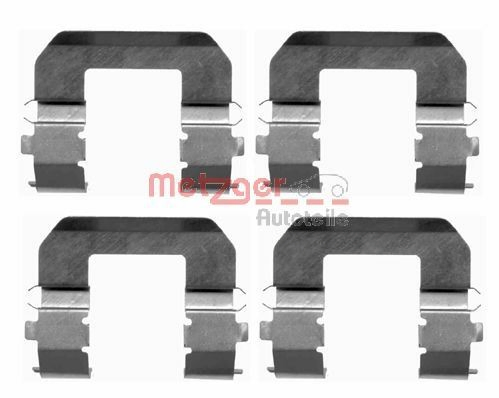 Kit de molas de fixação de sapatas de disco dianteiras para KIA Sportage II JE