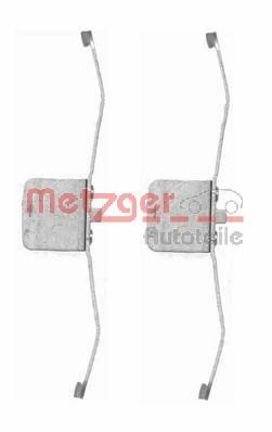 Kit de molas de fixação de sapatas de disco dianteiras para Audi A4 B7 8EC