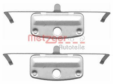 Kit de molas de fixação de sapatas de disco dianteiras para BMW 7  E65, E66, E67