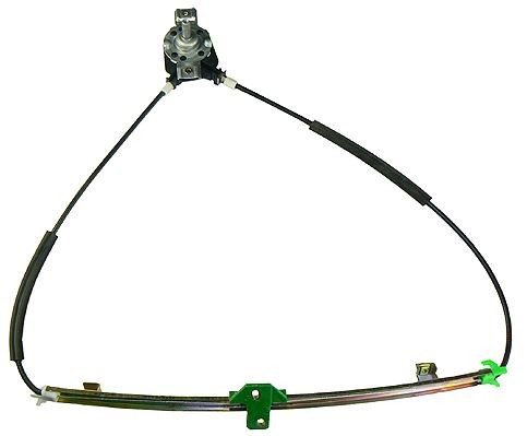 Mecanismo de acionamento de vidro da porta dianteira esquerda Volkswagen Polo II 86C