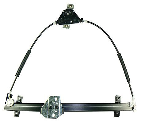  Mecanismo de acionamento de vidro da porta dianteira direita Volkswagen Jetta I sedan (16) (1979 - 1984) I