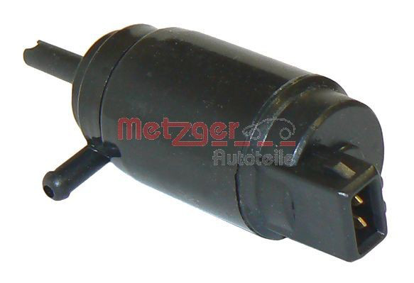 Bomba de motor de fluido para lavador de vidro dianteiro Metzger 2220003