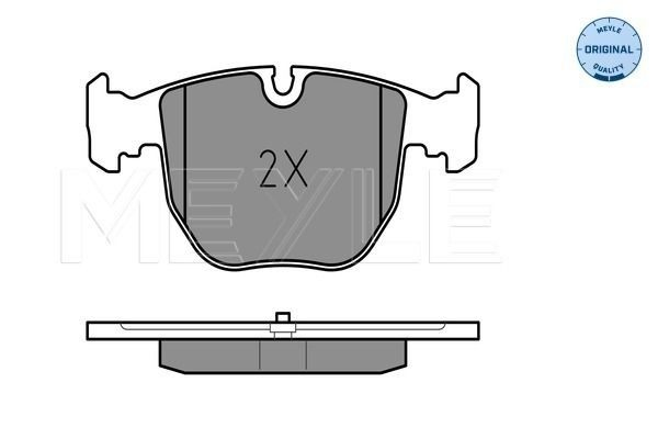  Sapatas do freio dianteiras de disco BMW X5 SUV (E53) (2000 - 2006) 