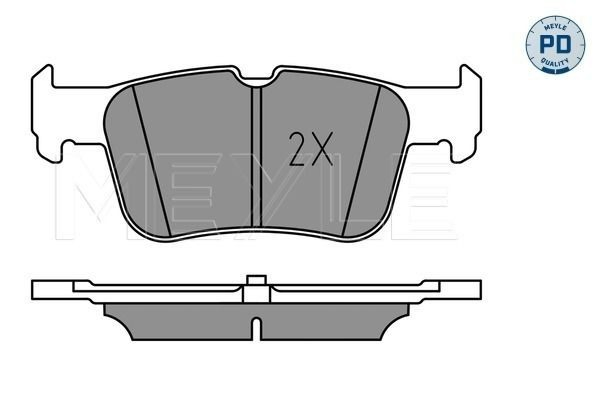 Compre Sapatas do freio traseiras de disco Ford Kuga 3