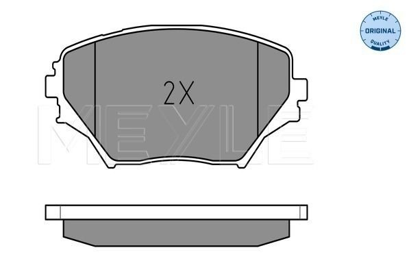  Sapatas do freio dianteiras de disco Toyota RAV4 II SUV (XA2) (2000 - 2005) II