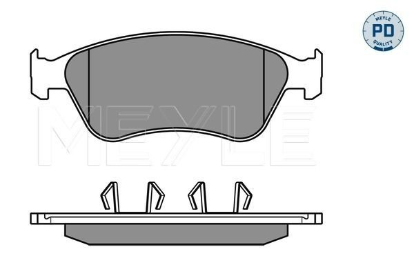 Sapatas do freio dianteiras de disco Audi A8 D3 4E2, 4E8