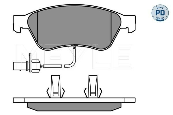  Sapatas do freio dianteiras de disco Audi A8 D3 sedan (4E2, 4E8) (2002 - 2010) D3
