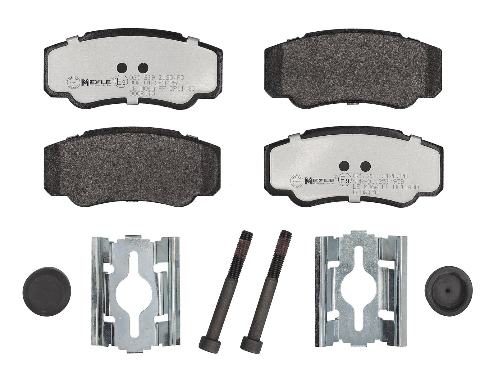 Sapatas do freio traseiras de disco Peugeot Boxer I 230L