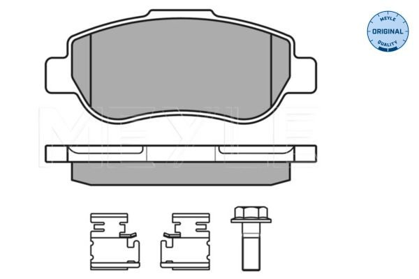  Sapatas do freio dianteiras de disco Fiat Panda II hatchback (169A) (2003 - 2013) II