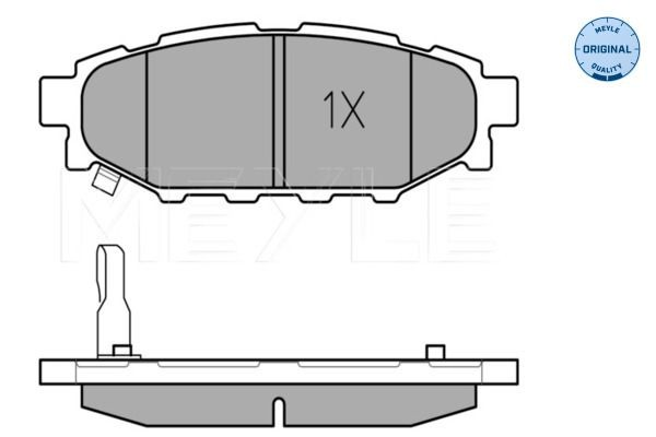 Sapatas do freio traseiras de disco para Subaru Impreza III GH