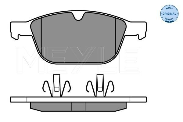Compre 1623056080 Peugeot/Citroen Sapatas do freio dianteiras de disco