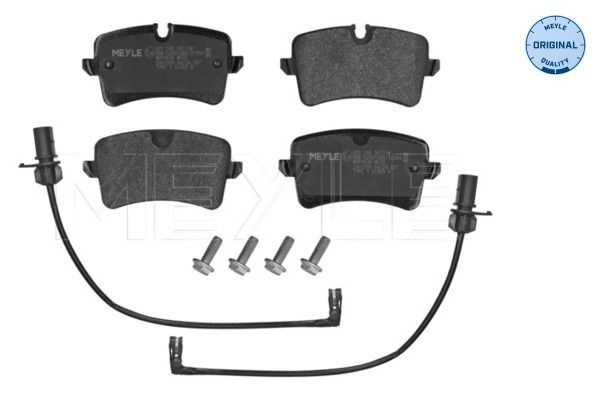Sapatas do freio traseiras de disco Audi A5 Sportback 8TA