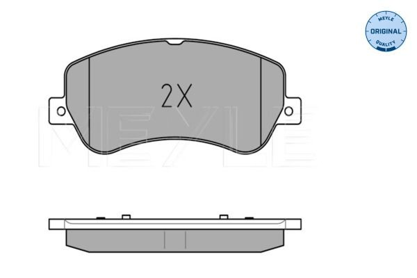  Sapatas do freio dianteiras de disco Mercedes GLK SUV (X204) (2008 - 2015) 