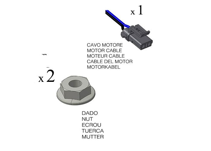 Mecanismo de acionamento de vidro da porta dianteira esquerda para Fiat Punto  176C