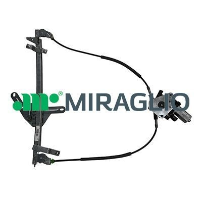 Mecanismo de acionamento de vidro da porta dianteira esquerda Fiat Punto  176C