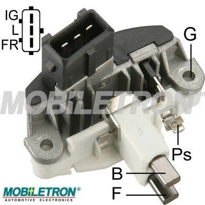 VRB238 Mobiletron Relê-regulador do gerador (relê de carregamento)