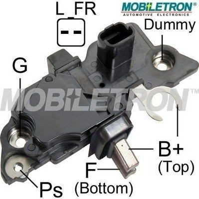 VRB242 Mobiletron Relê-regulador do gerador (relê de carregamento)