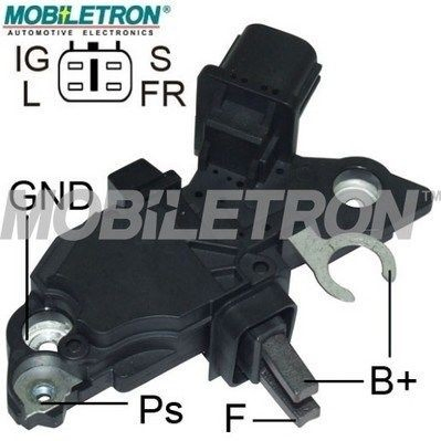 VRB243 Mobiletron Relê-regulador do gerador (relê de carregamento)