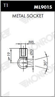 Compre Amortecedor da capota Toyota Land Cruiser 