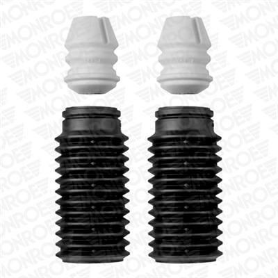 Pára-choque (grade de proteção) de amortecedor traseiro + bota de proteção Nissan Primera  P10