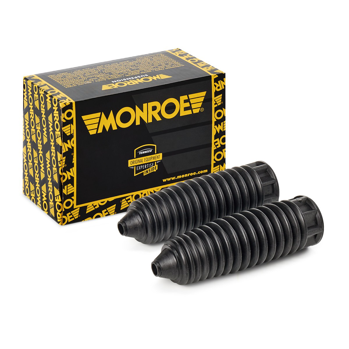 Compre Pára-choque (grade de proteção) de amortecedor traseiro + bota de proteção Peugeot 407 