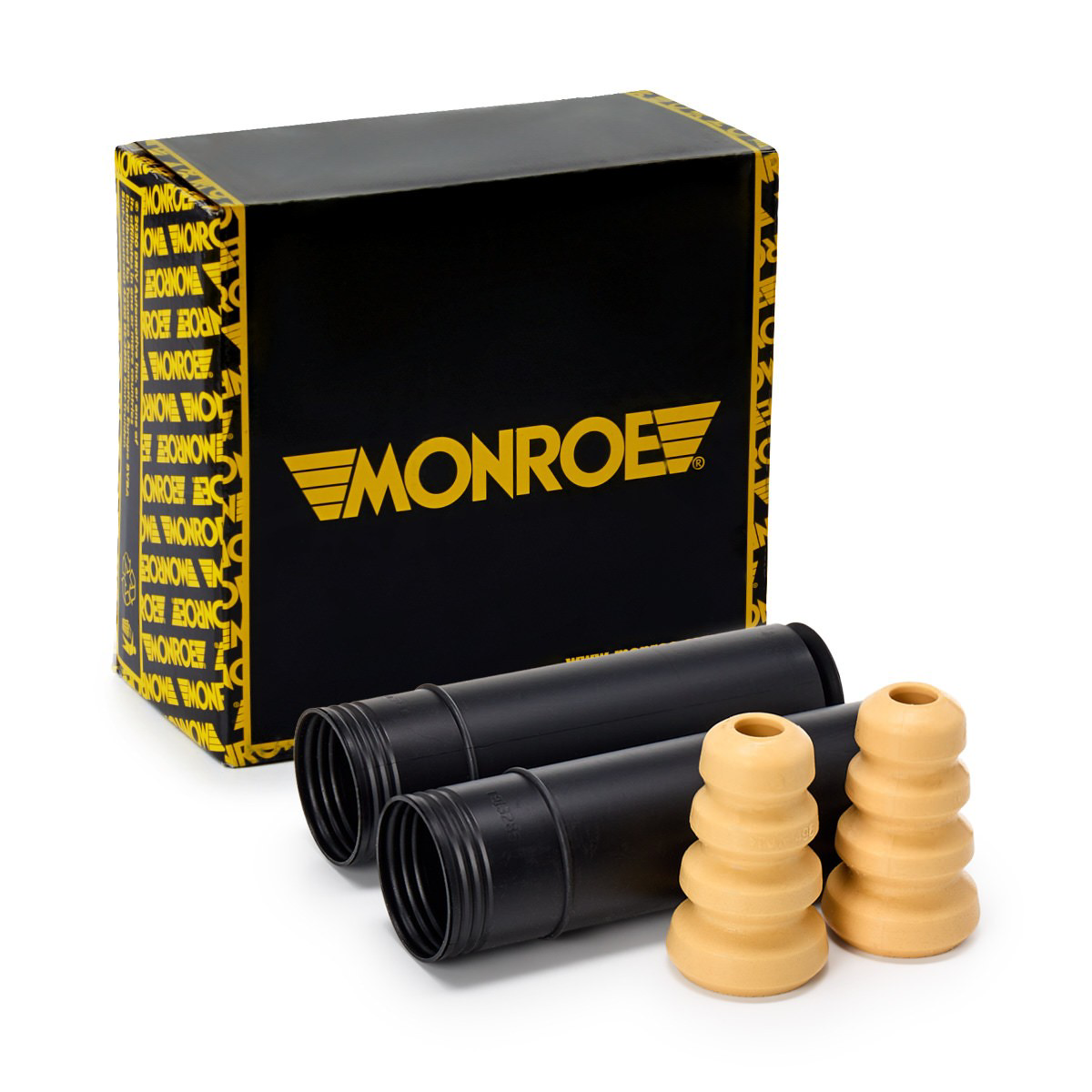 Pára-choque (grade de proteção) de amortecedor traseiro + bota de proteção para Mercedes C  W204