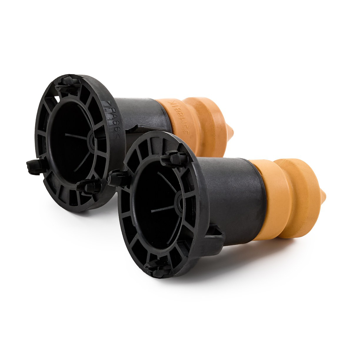 Compre Pára-choque (grade de proteção) de amortecedor traseiro + bota de proteção Fiat Punto 2