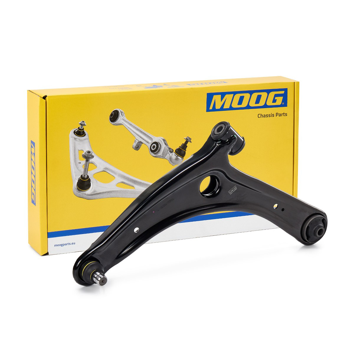 PEWP7427 Moog Braço oscilante inferior esquerdo de suspensão dianteira
