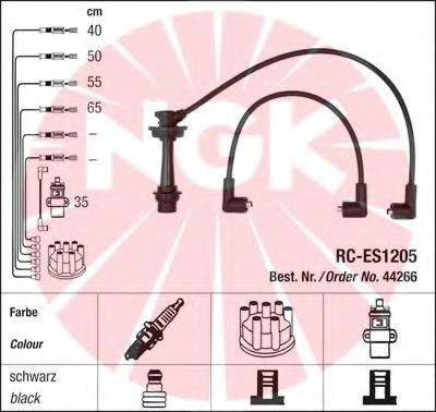 B750 Bosch Fios de alta voltagem, kit