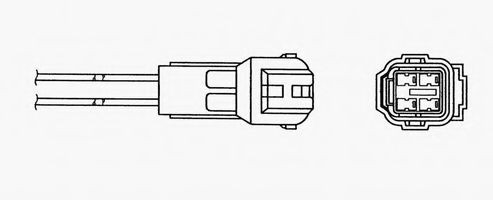 Sonda lambda, sensor de oxigênio até o catalisador NGK 7952 preço, a partir de 88,19 USD