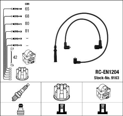 Fios de alta voltagem, kit Mitsubishi MD997422 preço, a partir de 39,25 USD