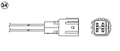 Sonda lambda, sensor de oxigênio para Toyota Camry VII V50