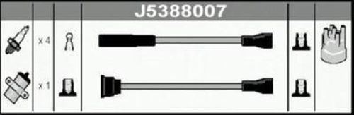 Fios de alta voltagem, kit 3370060A20 Suzuki