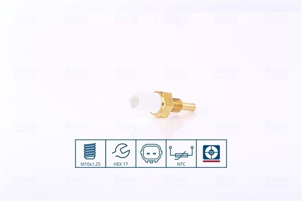 Compre 207066 Nissens Sensor de temperatura do fluido de esfriamento