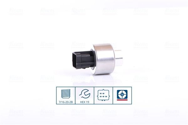 Compre 301019 Nissens Sensor de pressão absoluta de aparelho de ar condicionado