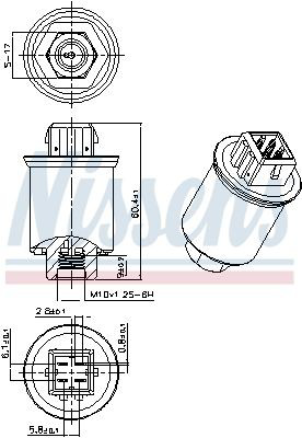 Sensor de pressão absoluta de aparelho de ar condicionado Nissens 301035 preço, a partir de 15,99 USD