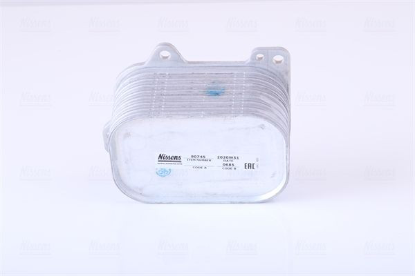 Compre 90745 Nissens Radiador de óleo