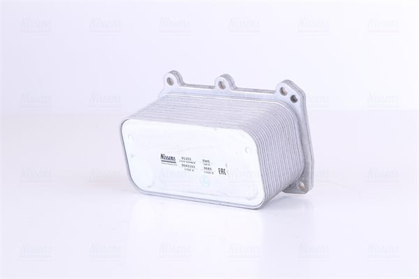 Compre 91253 Nissens Radiador de óleo (frigorífico), debaixo de filtro