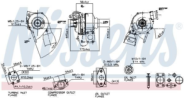 Compre 93037 Nissens Turbina